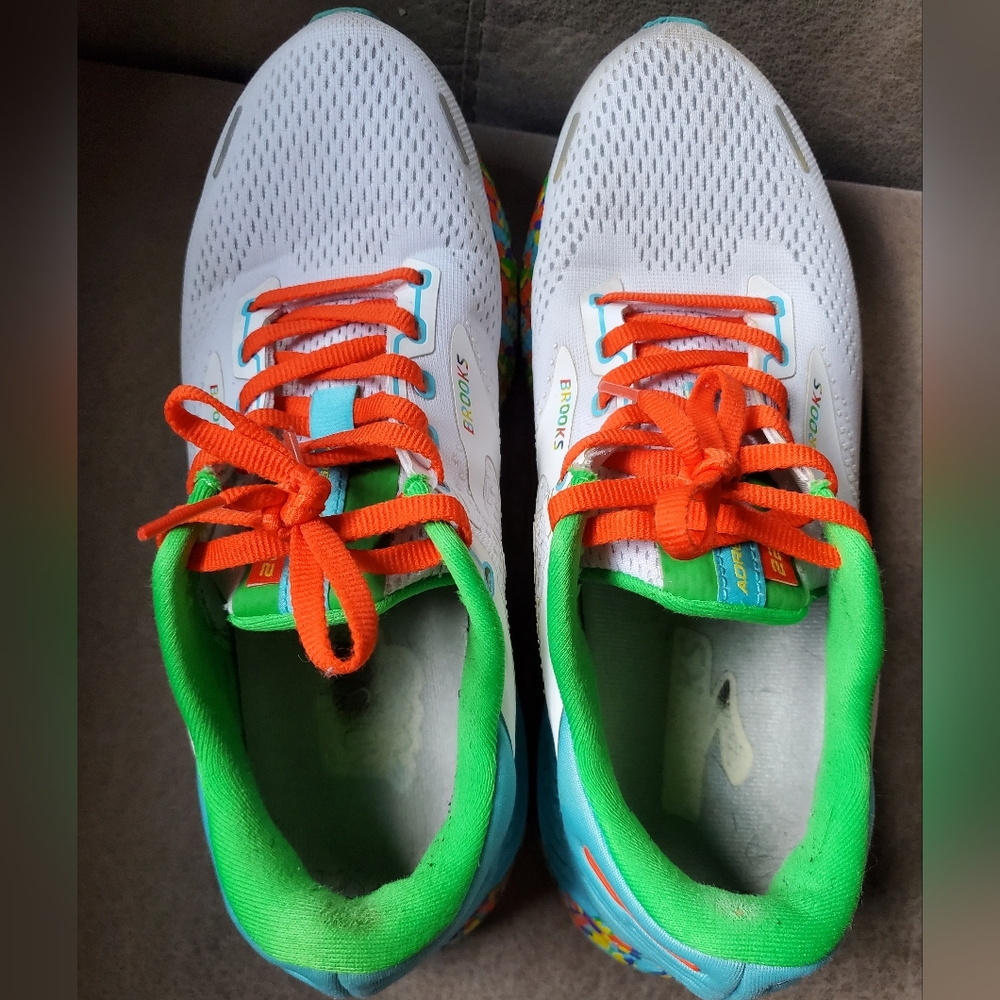 Brooks Adrenaline GTS 22 Bowl O Women's Size 9 (Medium) Running Shoes Multicolor - Picture 6 of 9